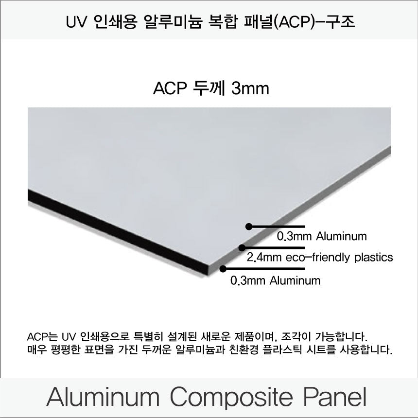 028. 현판/명판-직사각형(ACP Panel)UV인쇄