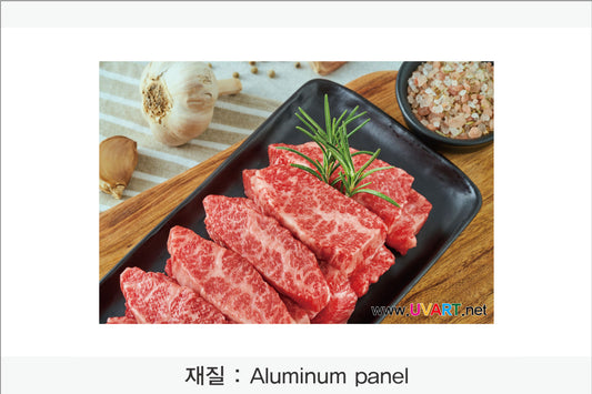 018. 메뉴 이미지(Aluminum 금속 UV인쇄) 가로형
