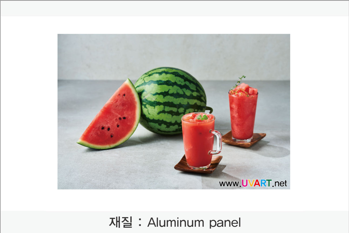 018. 메뉴 이미지(Aluminum 금속 UV인쇄) 가로형