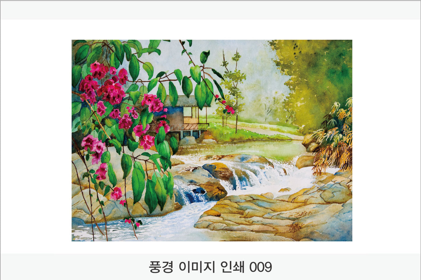 017. 풍경 이미지(Aluminum 금속 UV인쇄)가로형