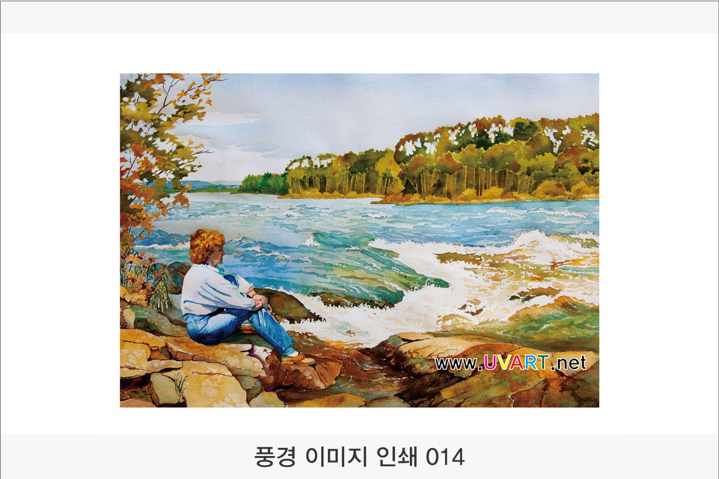 017. 풍경 이미지(Aluminum 금속 UV인쇄)가로형