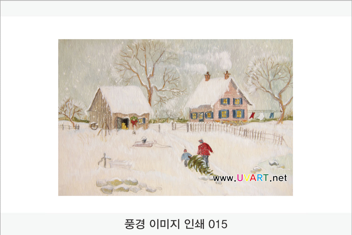 017. 풍경 이미지(Aluminum 금속 UV인쇄)가로형