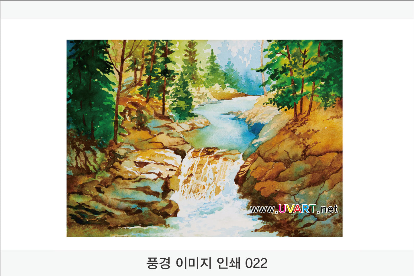 017. 풍경 이미지(Aluminum 금속 UV인쇄)가로형
