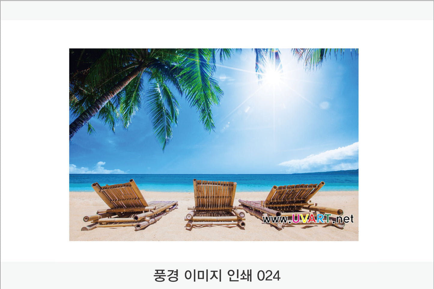 017. 풍경 이미지(Aluminum 금속 UV인쇄)가로형