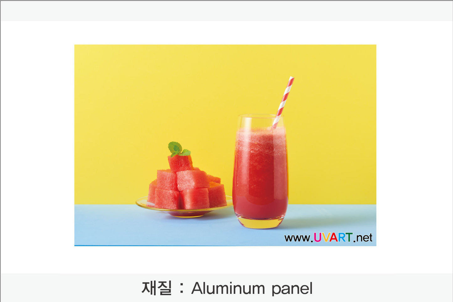 018. 메뉴 이미지(Aluminum 금속 UV인쇄) 가로형