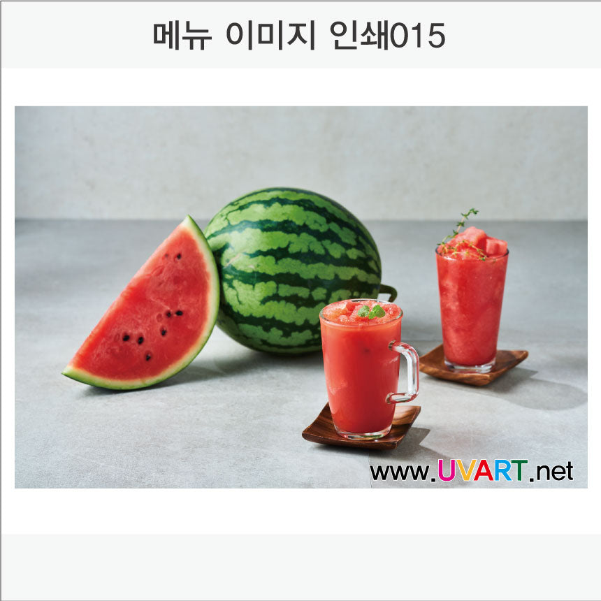 018. 메뉴 이미지(Aluminum 금속 UV인쇄) 가로형